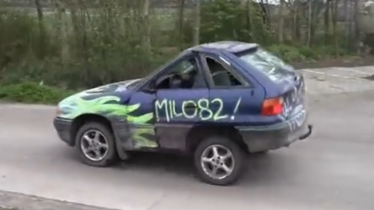 Pals create quirky compact car