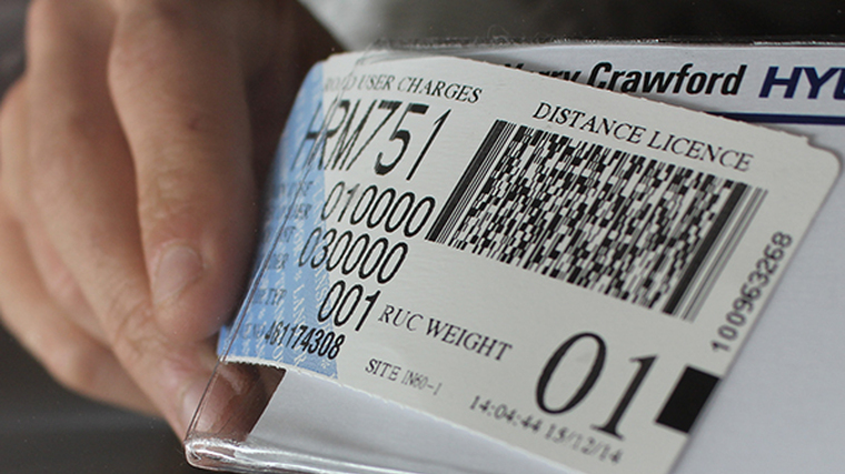 Progress on RUC charges