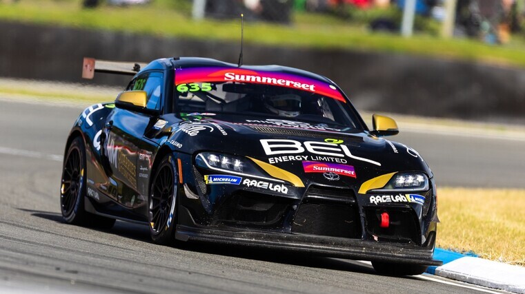 Historic moment for racer