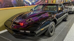 Knight Rider car cops speeding ticket