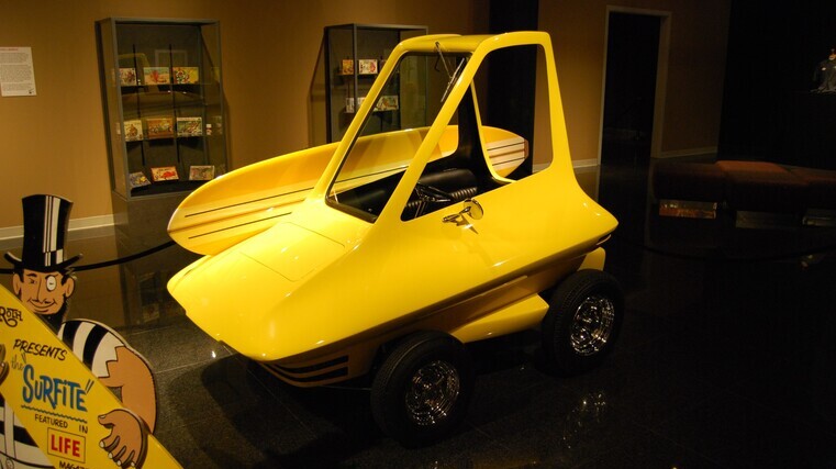 Surf’s up with quirky car