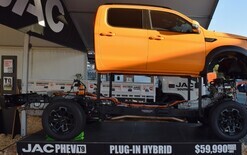 PHEV ute at Fieldays