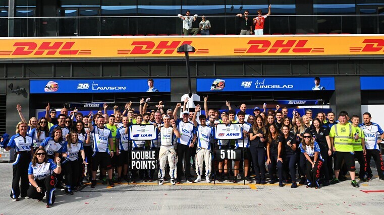 Lawson’s car ‘super strong’
