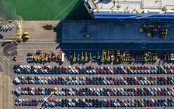 Car import volumes soar
