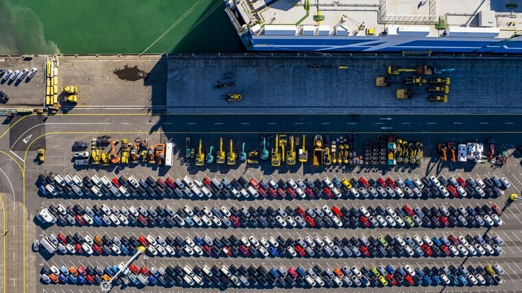 Car import volumes soar