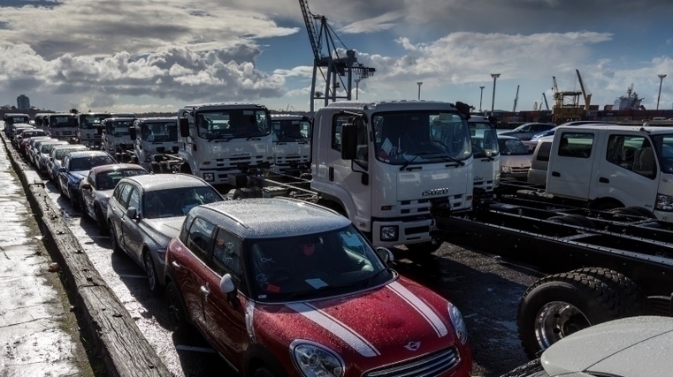 Vehicle imports surge