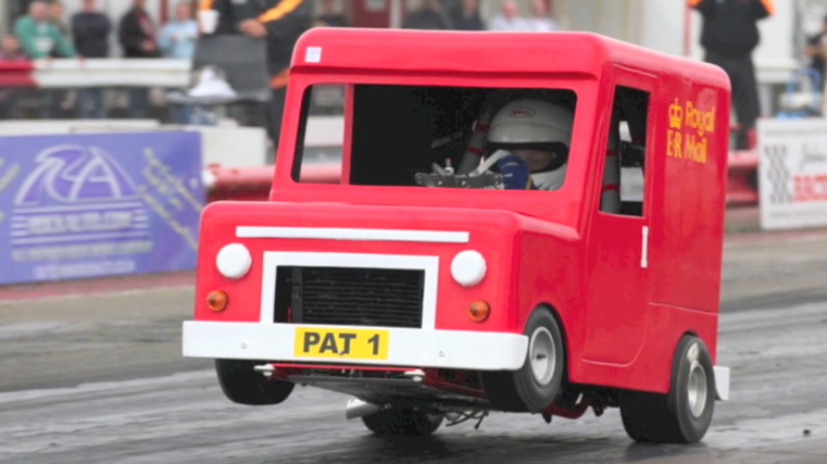 World’s fastest Postman Pat van